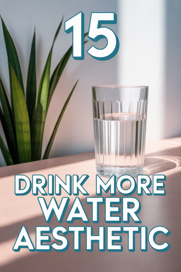 💧 15 Drink More Water Aesthetic