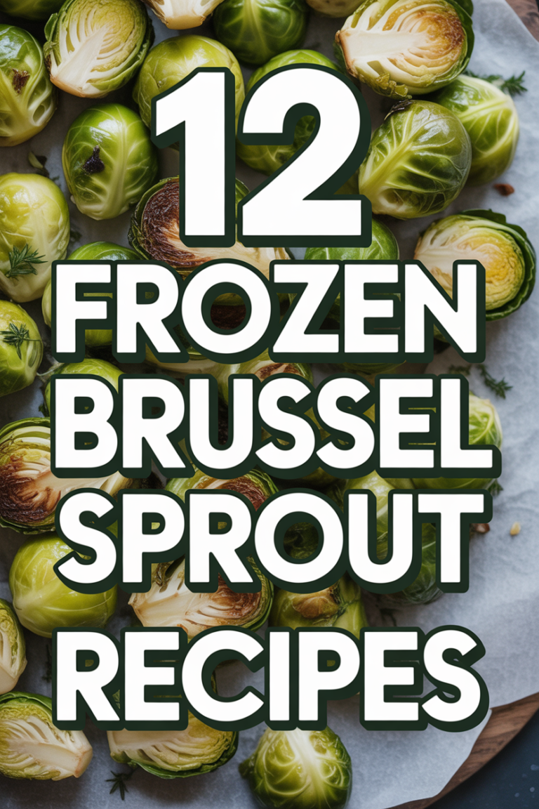 💚 12 Frozen Brussel Sprout Recipes