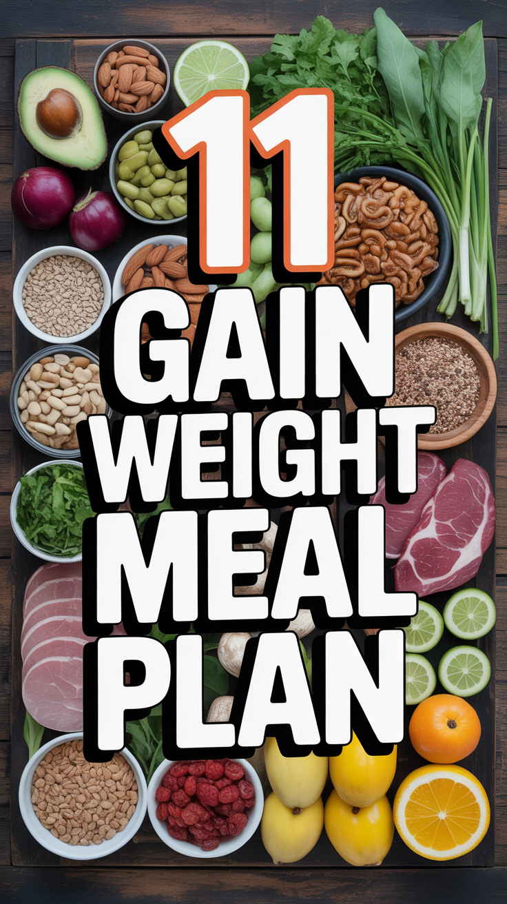 💪 11 Gain Weight Meal Plan