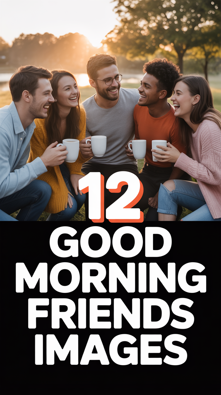☀️ 12 Good Morning Friends Images