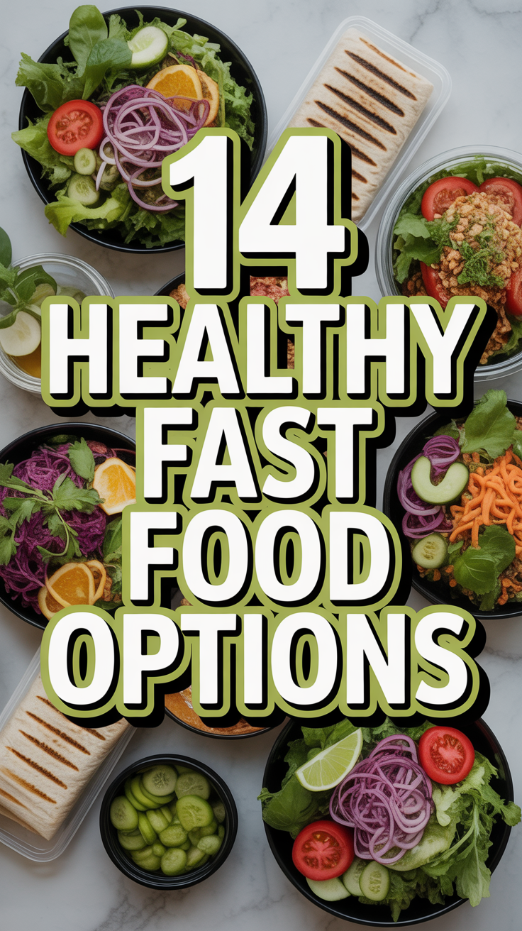 🥗 14 Healthy Fast Food Options