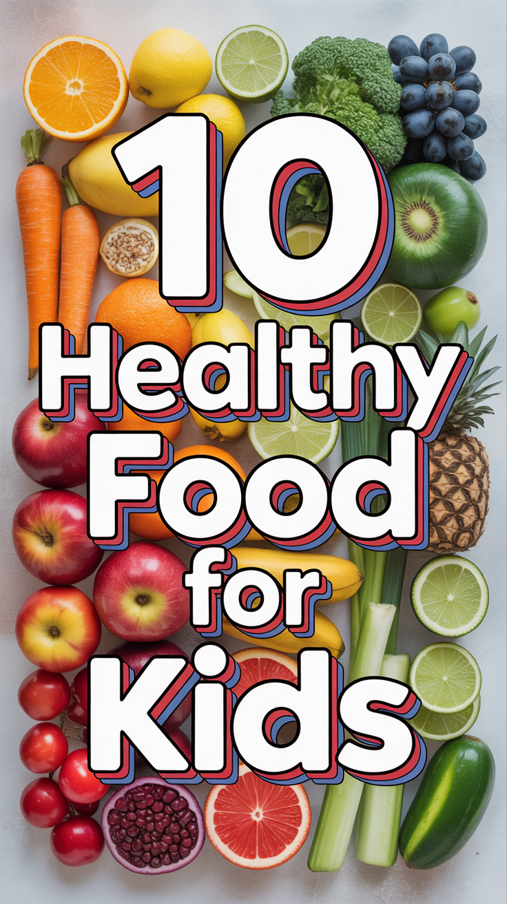 🍎 10 Healthy Food For Kids