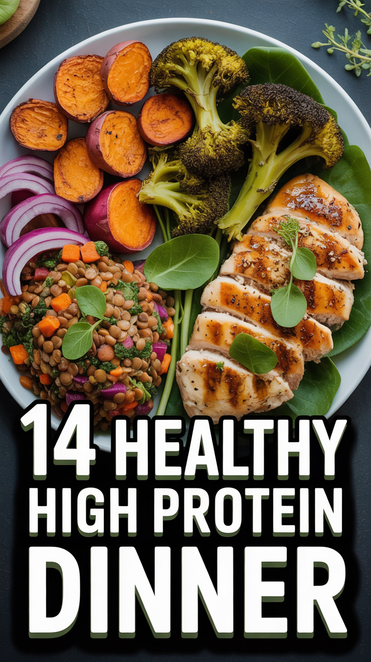 🥗 14 Healthy High Protein Dinner
