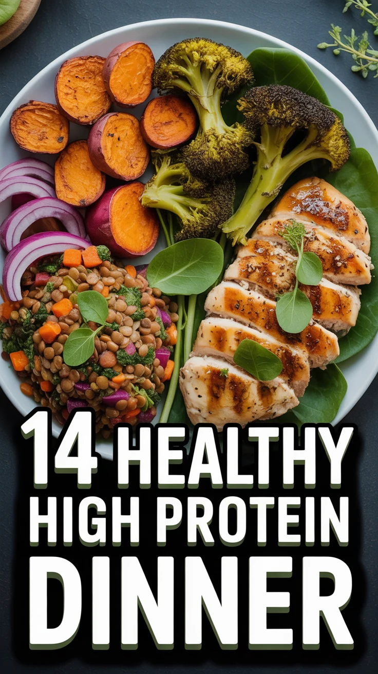 🥗 14 Healthy High Protein Dinner