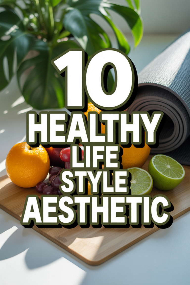 🌱 10 Healthy Life Style Aesthetic