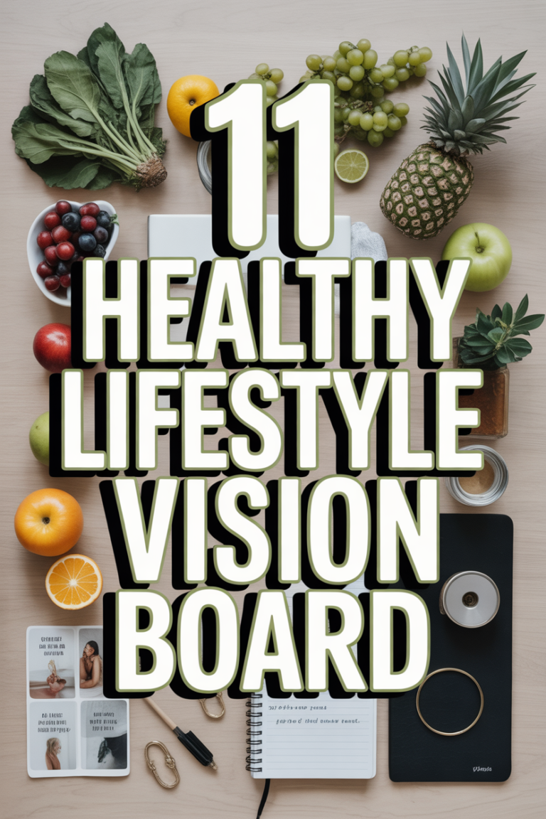 ✨ 11 Healthy Lifestyle Vision Board