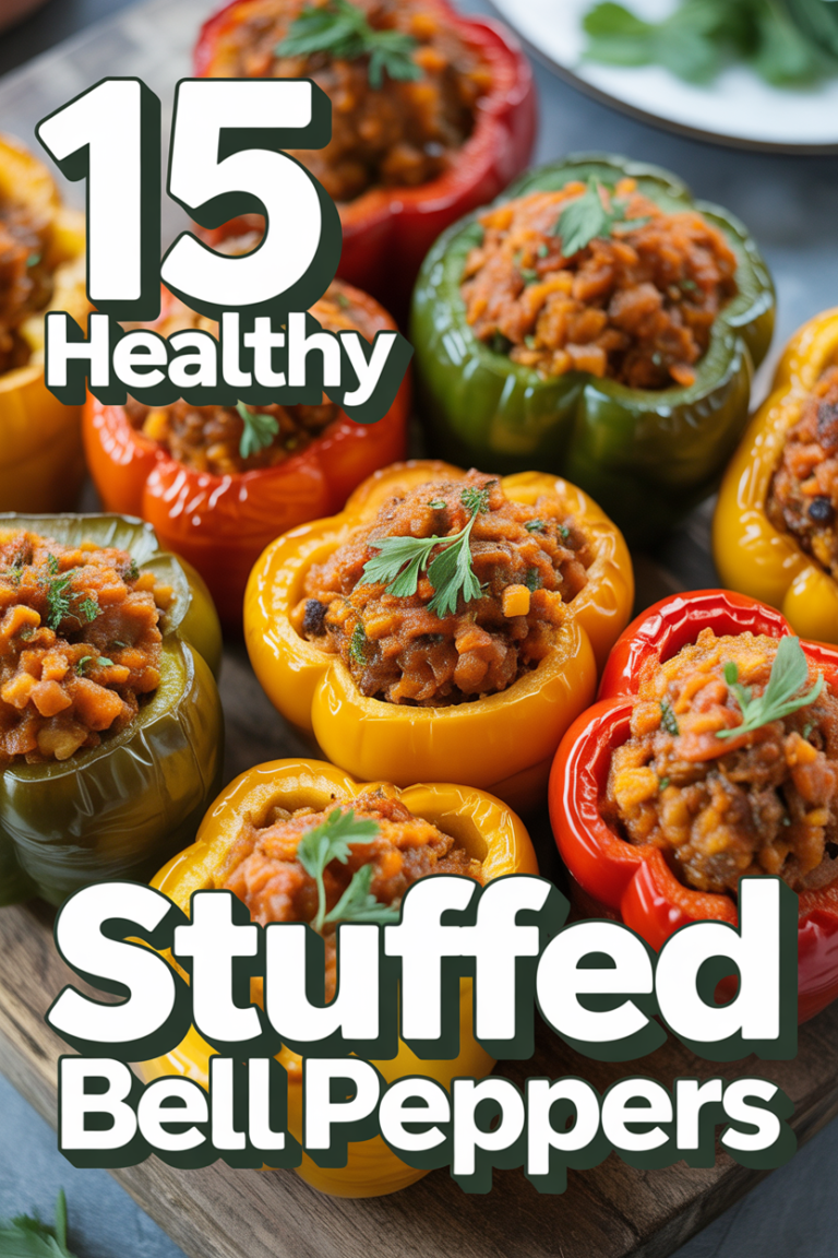 🫑 15 Healthy Stuffed Bell Peppers
