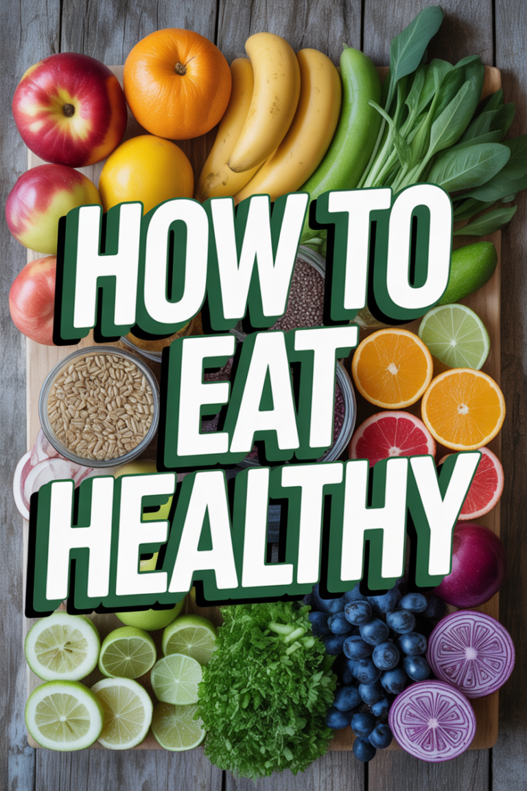 🌱 How To Eat Healthy