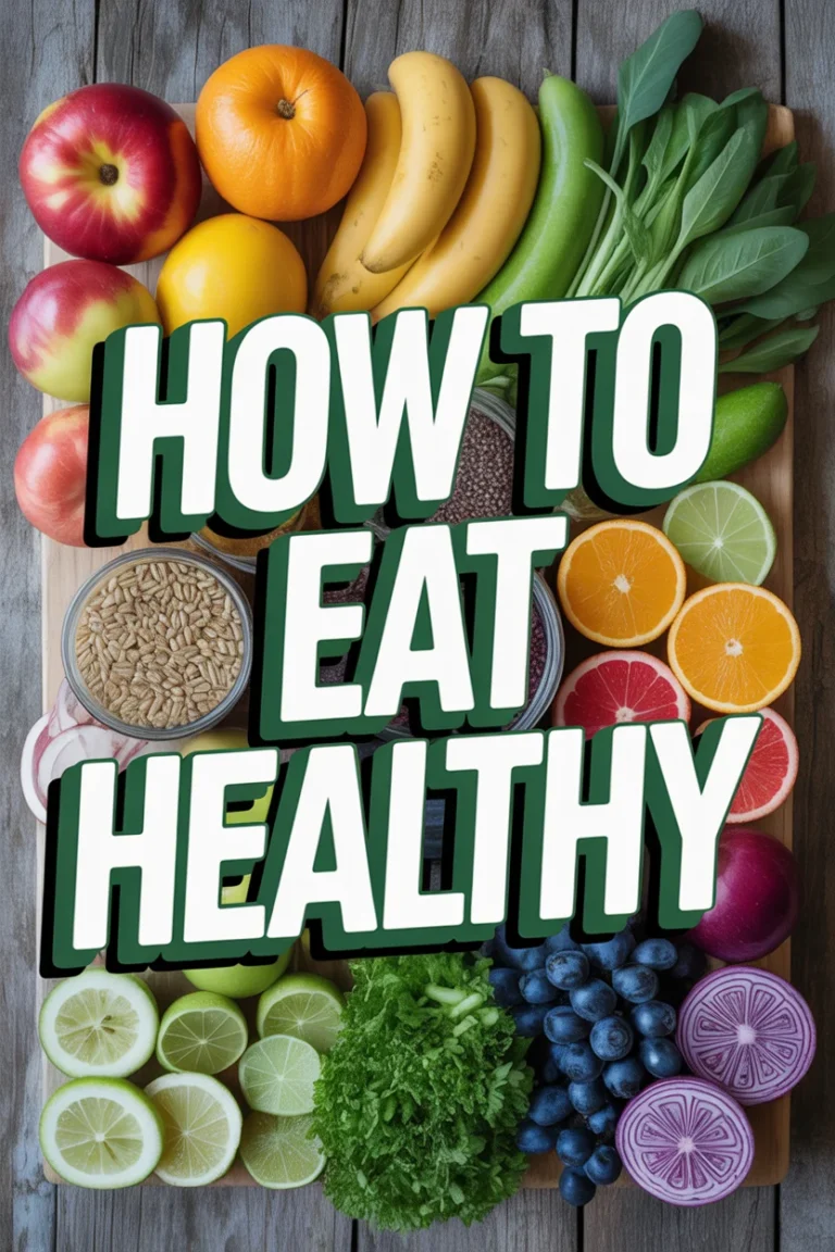 🌱 How To Eat Healthy