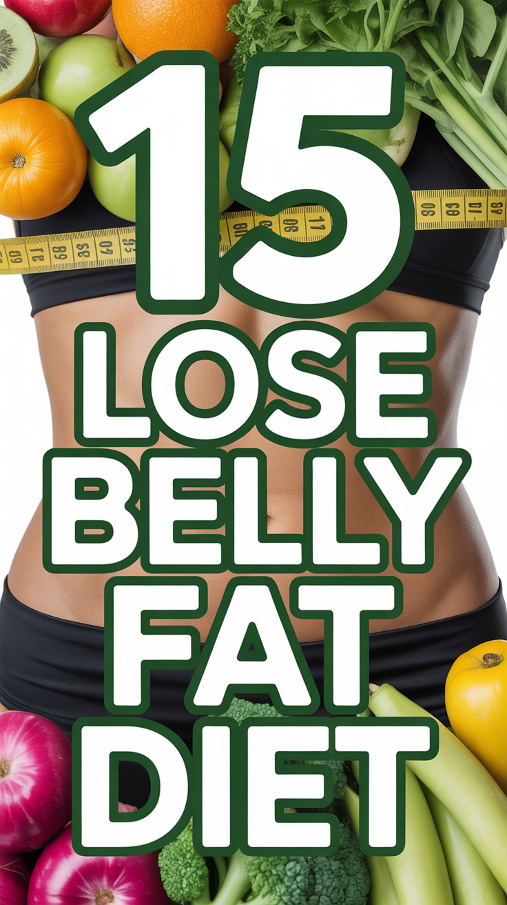 🍎 15 Lose Belly Fat Diet