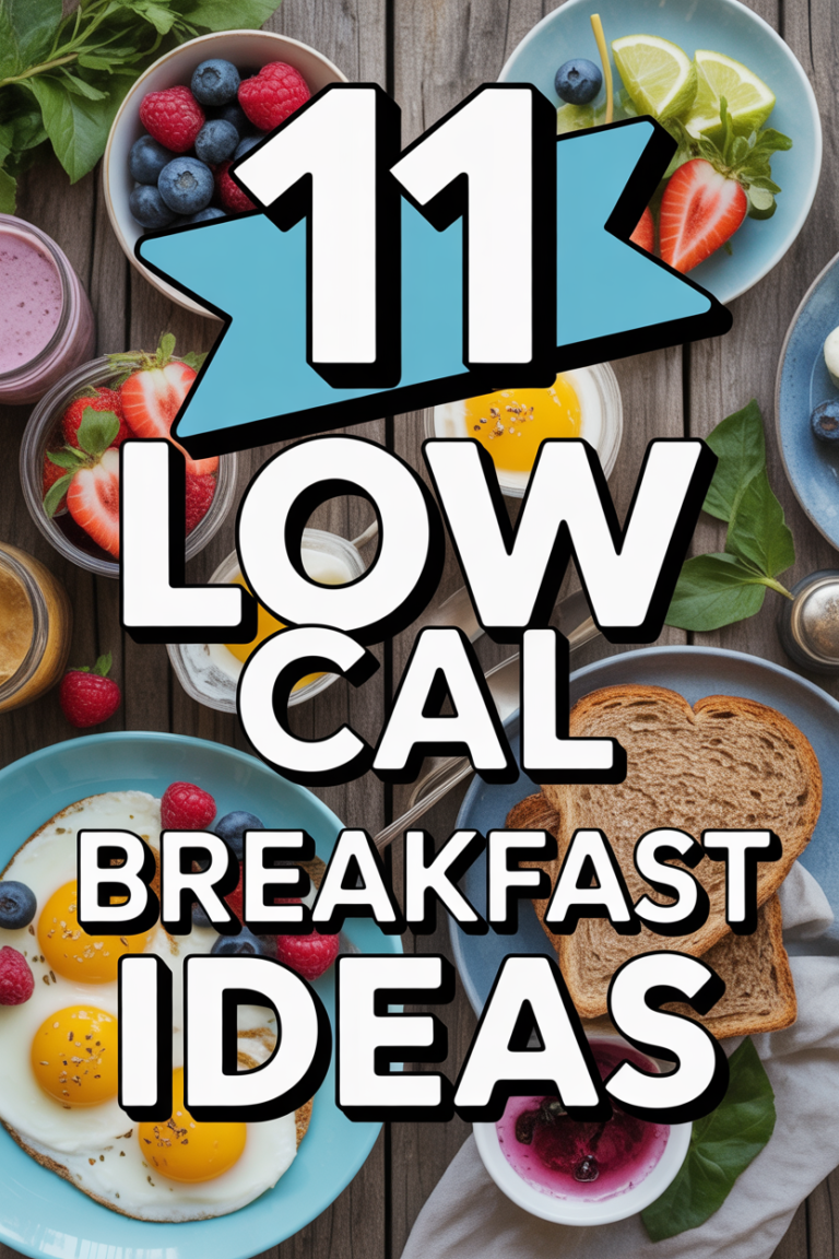 🍎 11 Low Cal Breakfast Ideas