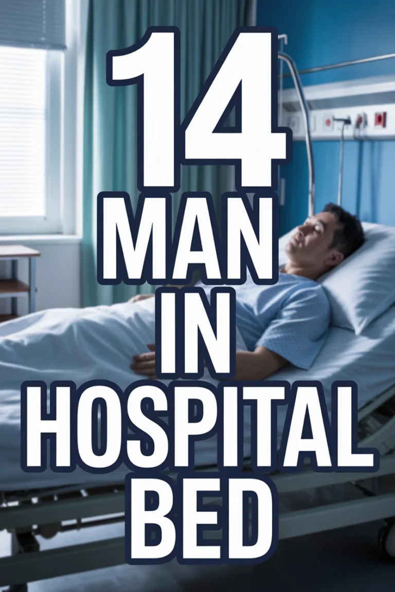 😴 14 Man In Hospital Bed