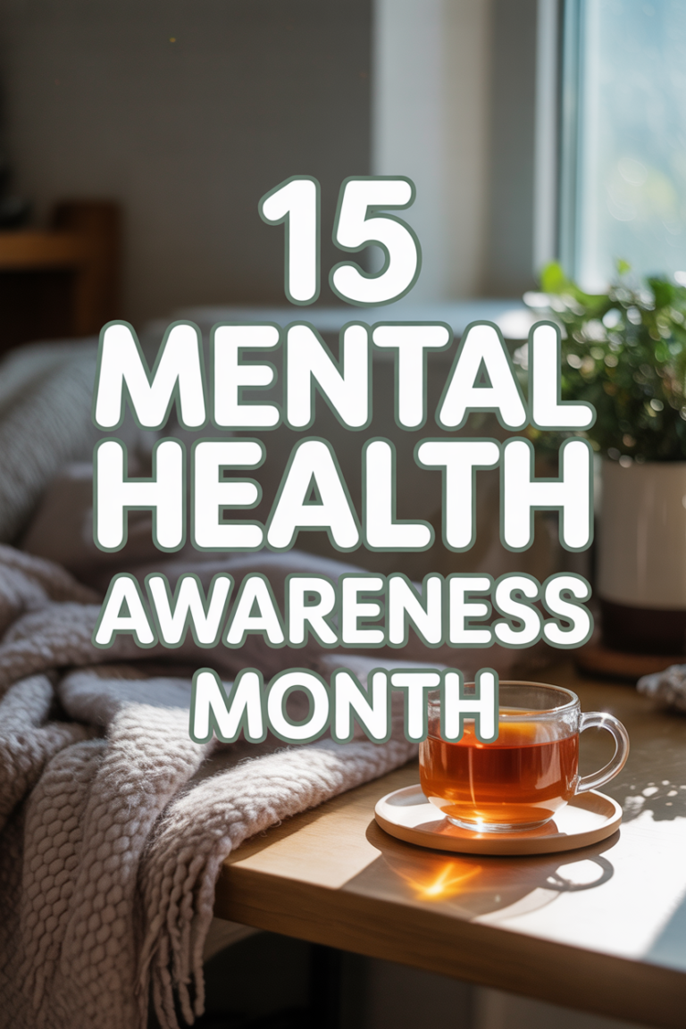 🧠 15 Mental Health Awareness Month