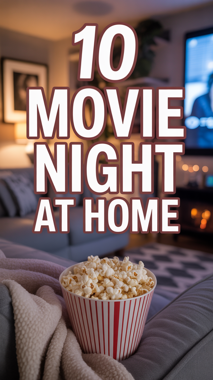 🎬 10 Movie Night At Home