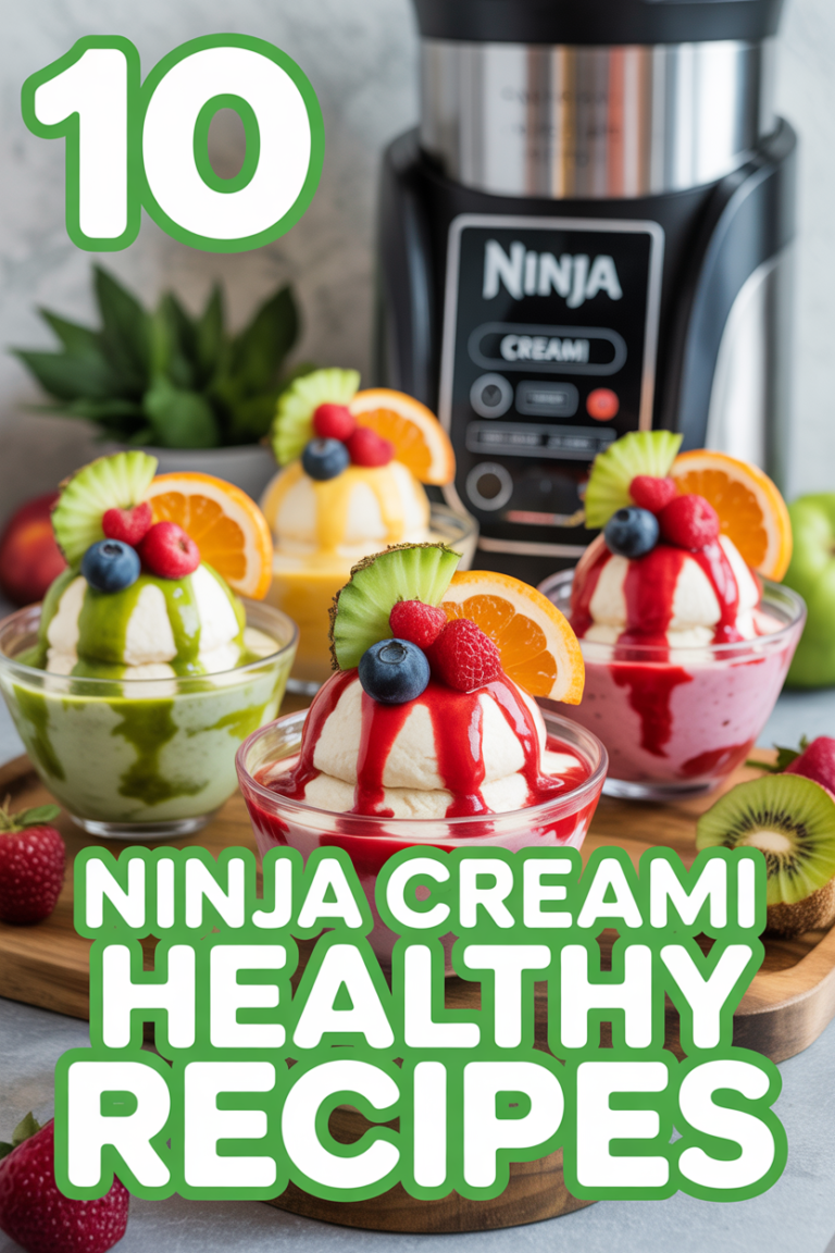 🥭 10 Ninja Creami Healthy Recipes