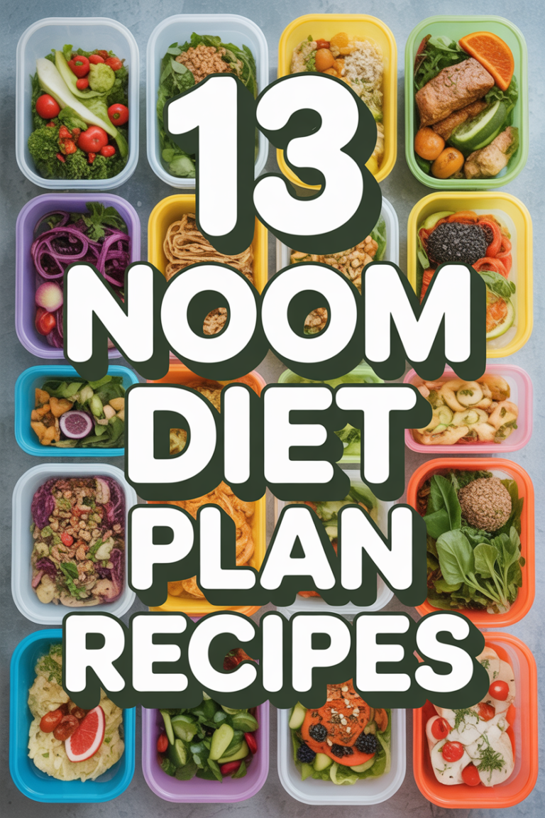 🥕 13 Noom Diet Plan Recipes