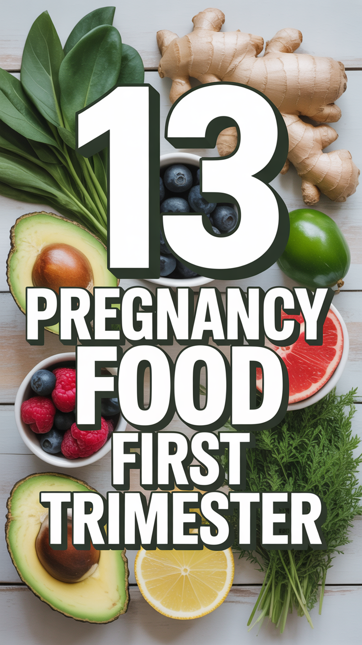 🥑 13 Pregnancy Food First Trimester