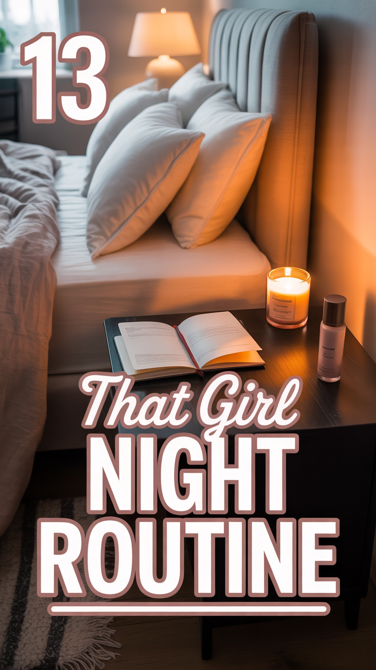 ✨ 13 That Girl Night Routine