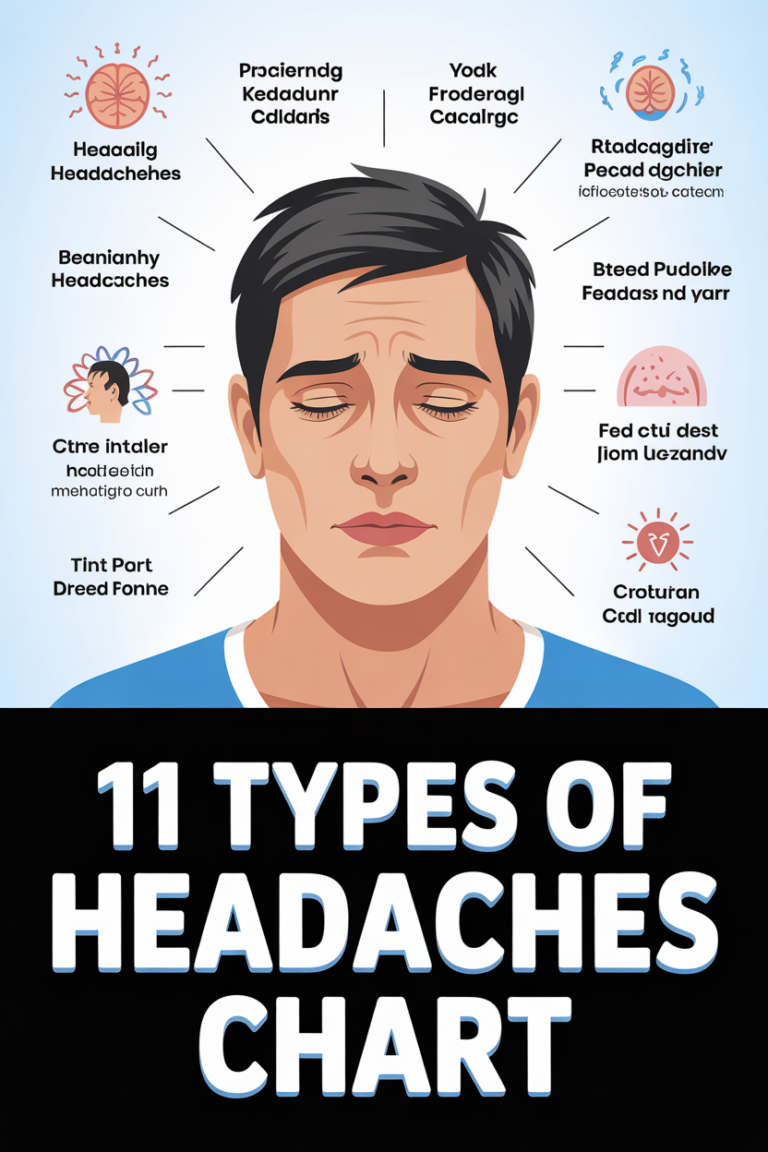 🤕 11 Types Of Headaches Chart