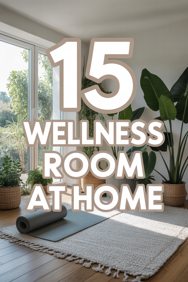 🧘‍♀️ 15 Wellness Room At Home