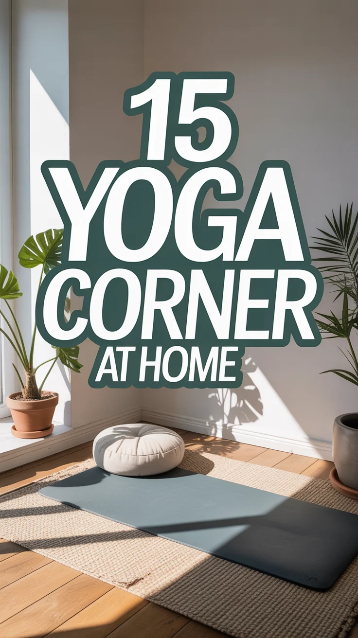 🧘‍♀️ 15 Yoga Corner At Home