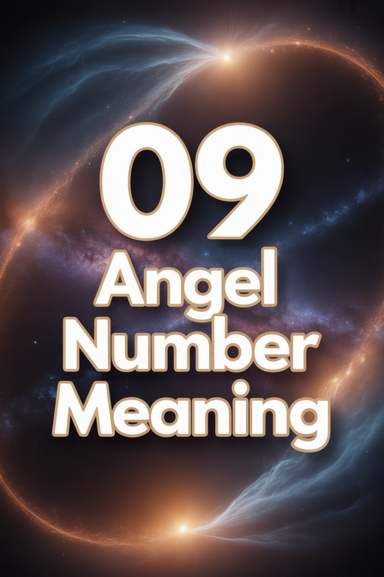 ✨ 09 Angel Number Meaning