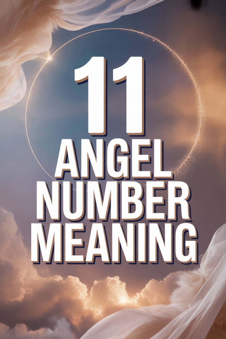 ✨ 11 Angel Number Meaning