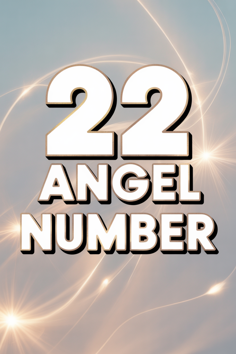 ✨ 22  Angel Number