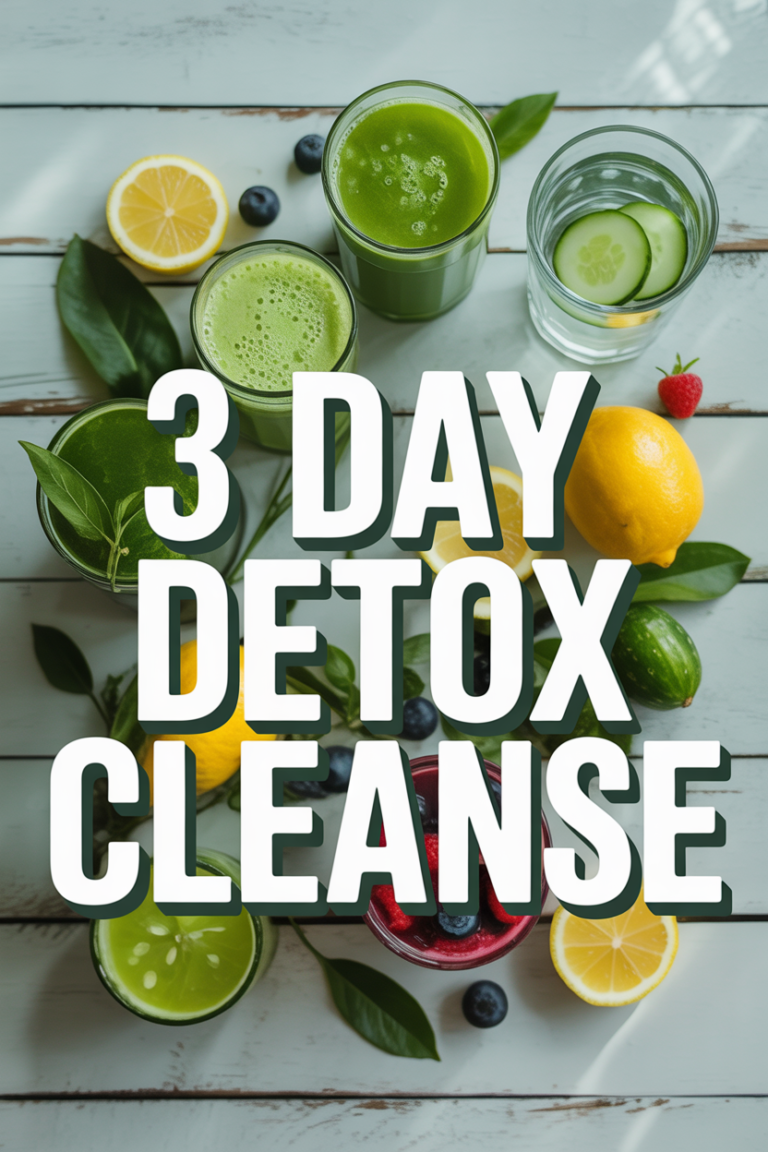 🌿 3 Day Detox Cleanse