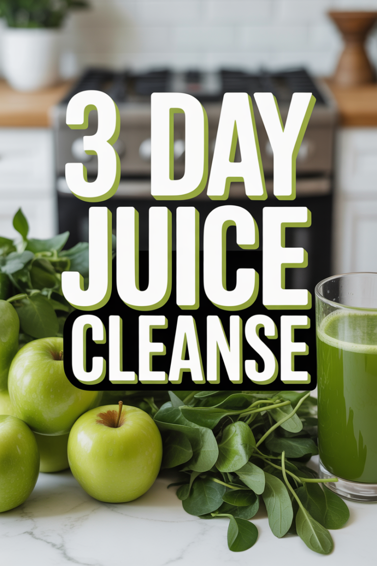 🍏 3 Day Juice Cleanse