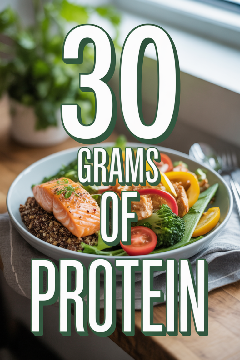 🥣 30 Grams Of Protein