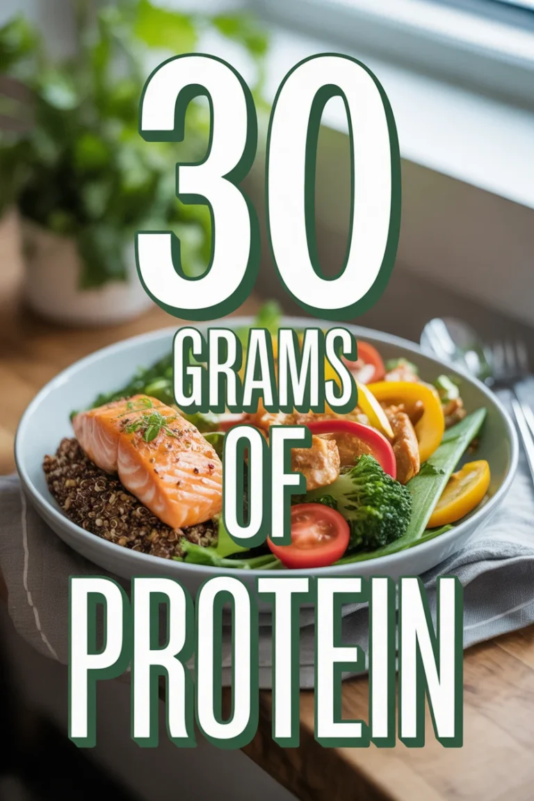 🥣 30 Grams Of Protein