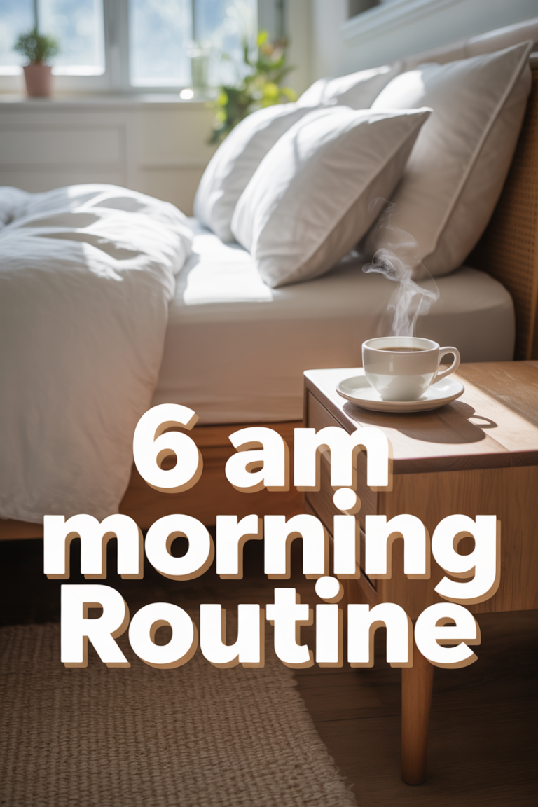 ☀️ 6 Am Morning Routine