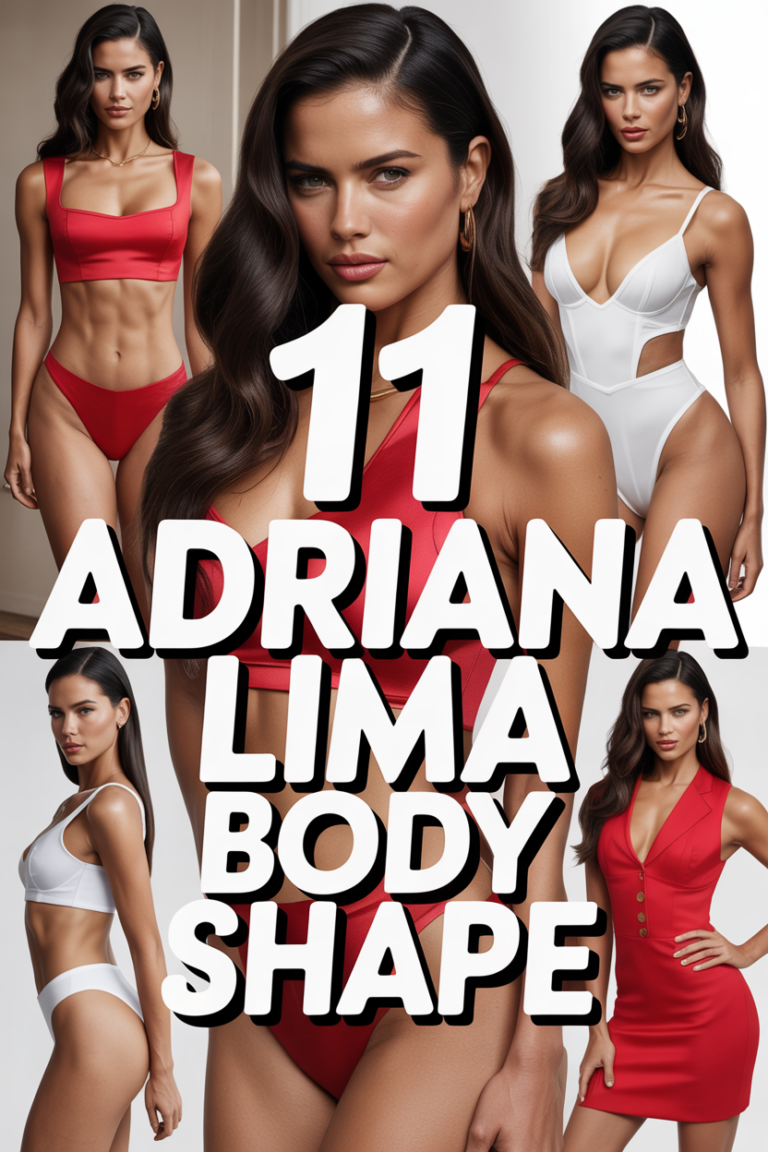 ✨ 11 Adriana Lima Body Shape