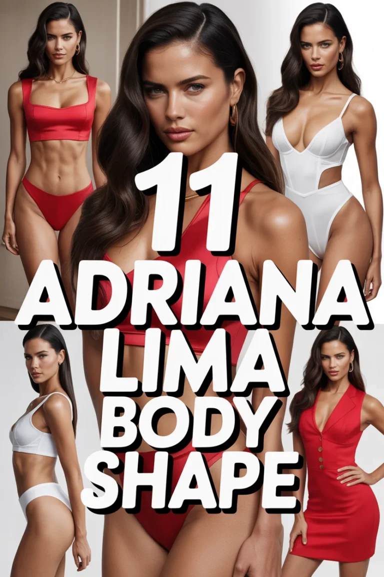 ✨ 11 Adriana Lima Body Shape