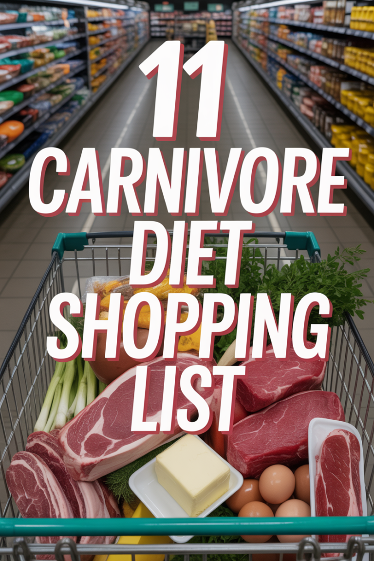 🥩 11 Carnivore Diet Shopping List