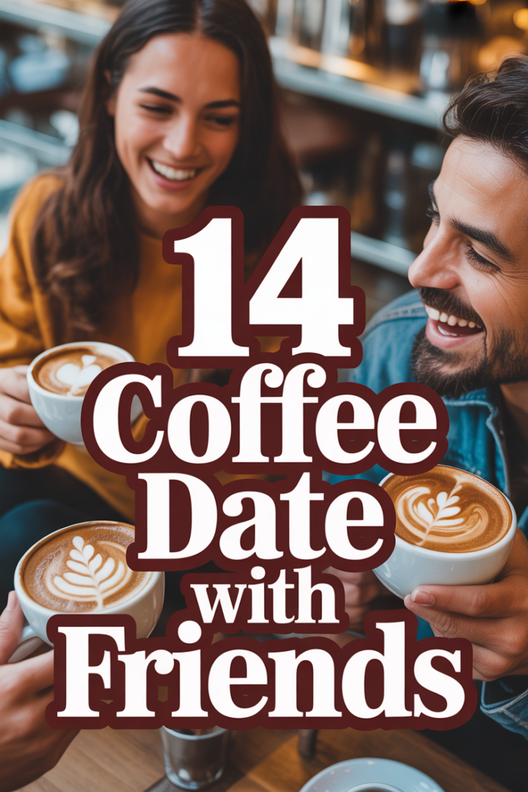 ☕ 14 Coffee Date With Friends