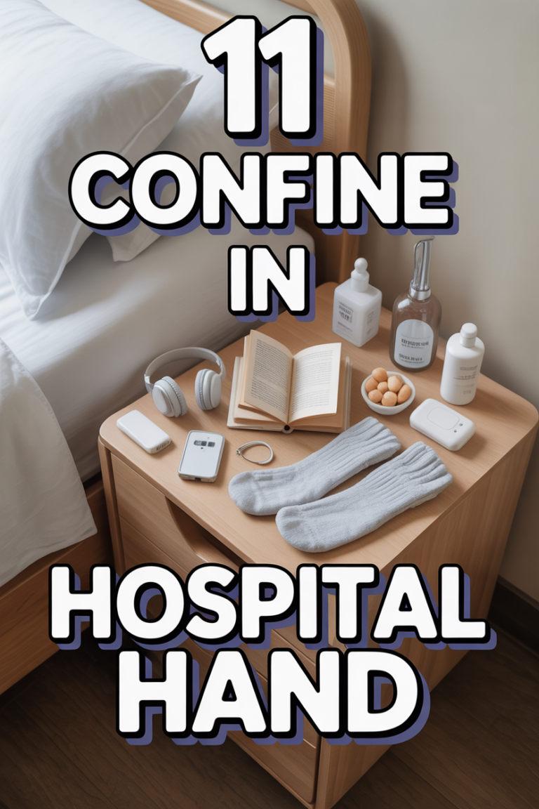 🏥 11 Confine In Hospital Hand