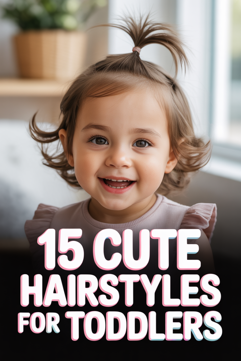 🎀 15 Cute Hairstyles For Toddlers