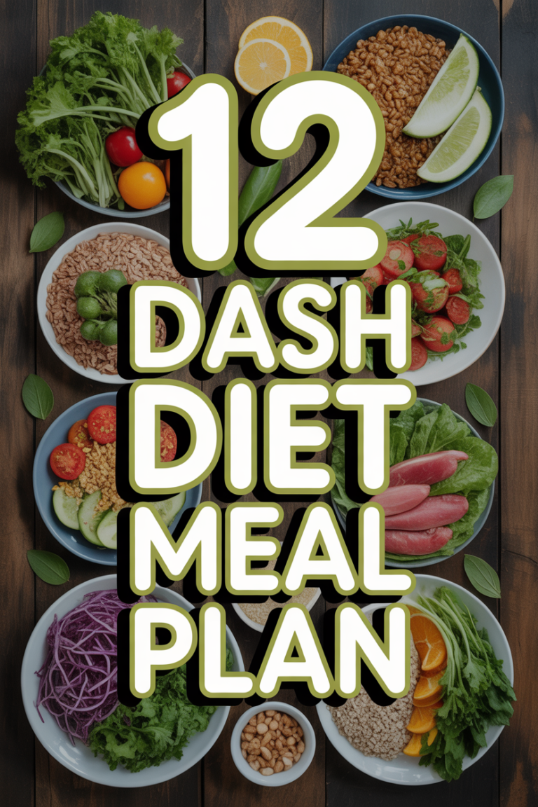 🥗 12 Dash Diet Meal Plan
