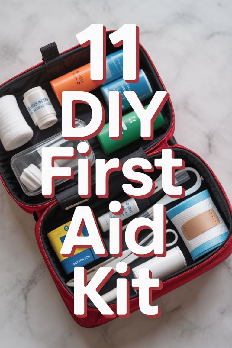 🩹 11 DIY First Aid Kit