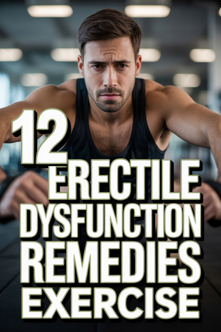 🍆 12 Erectile Dysfunction Remedies Exercise