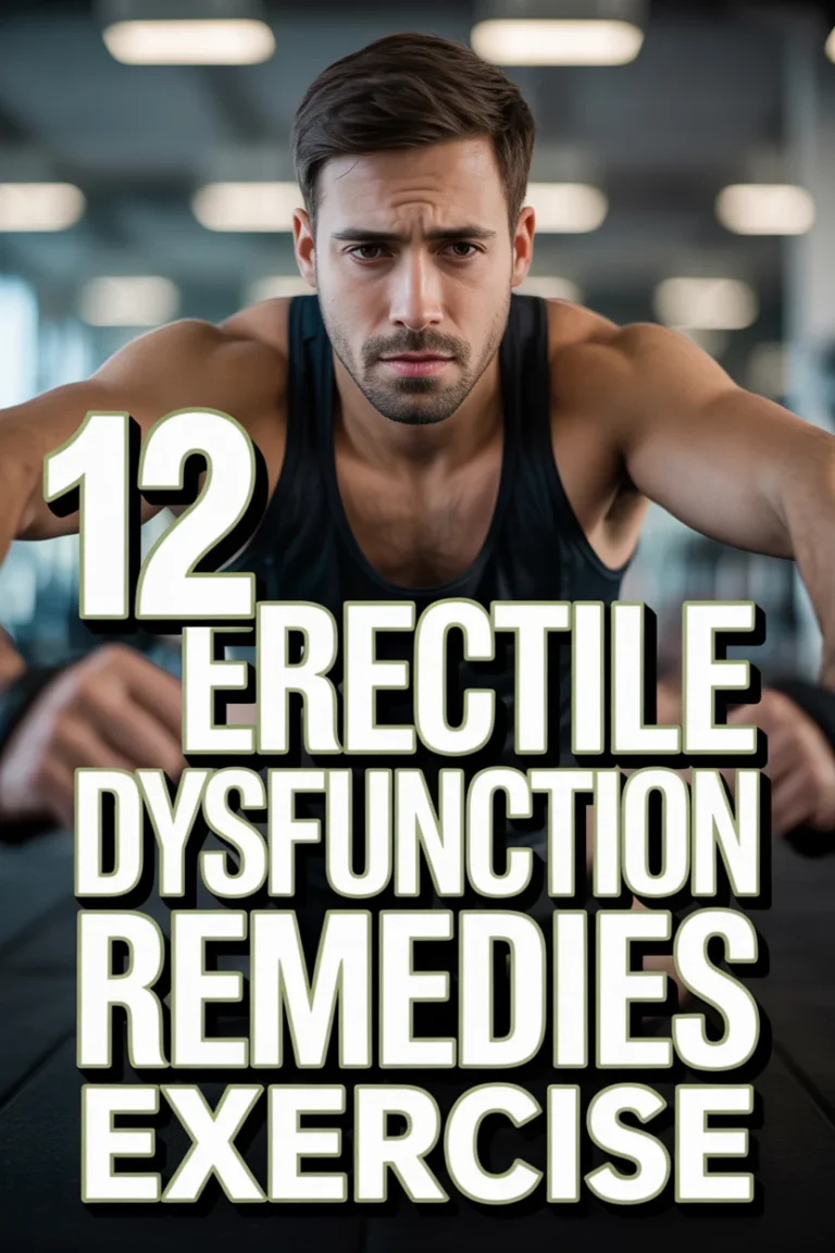 🍆 12 Erectile Dysfunction Remedies Exercise