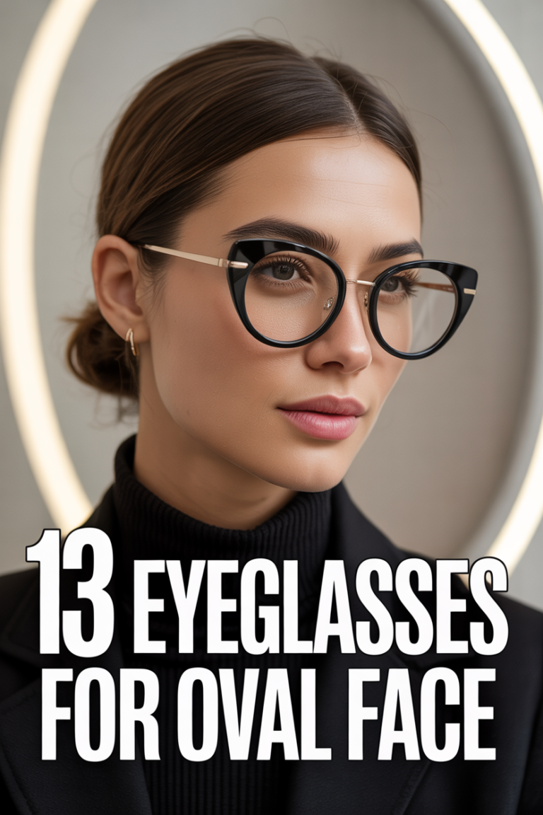 👓 13 Eyeglasses For Oval Face