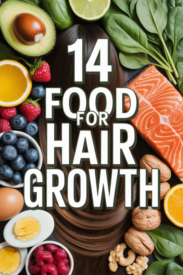 🌱 14 Food For Hair Growth
