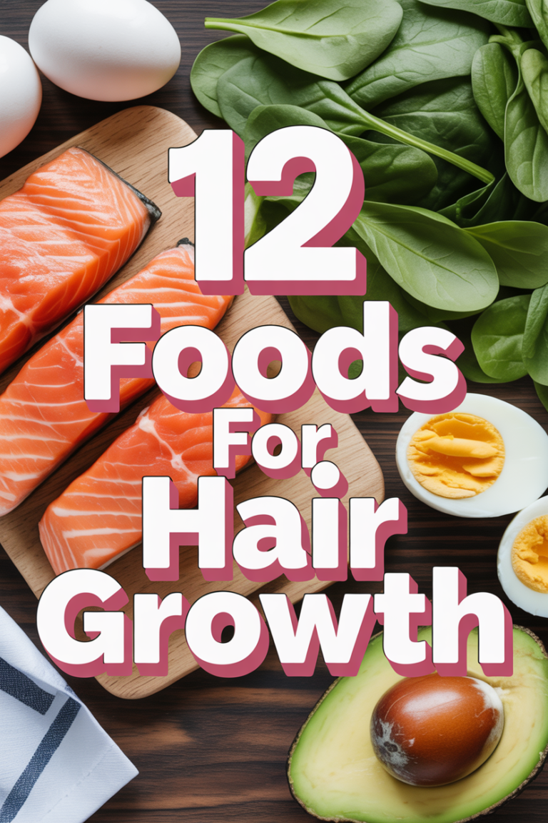 💇‍♀️ 12 Foods For Hair Growth