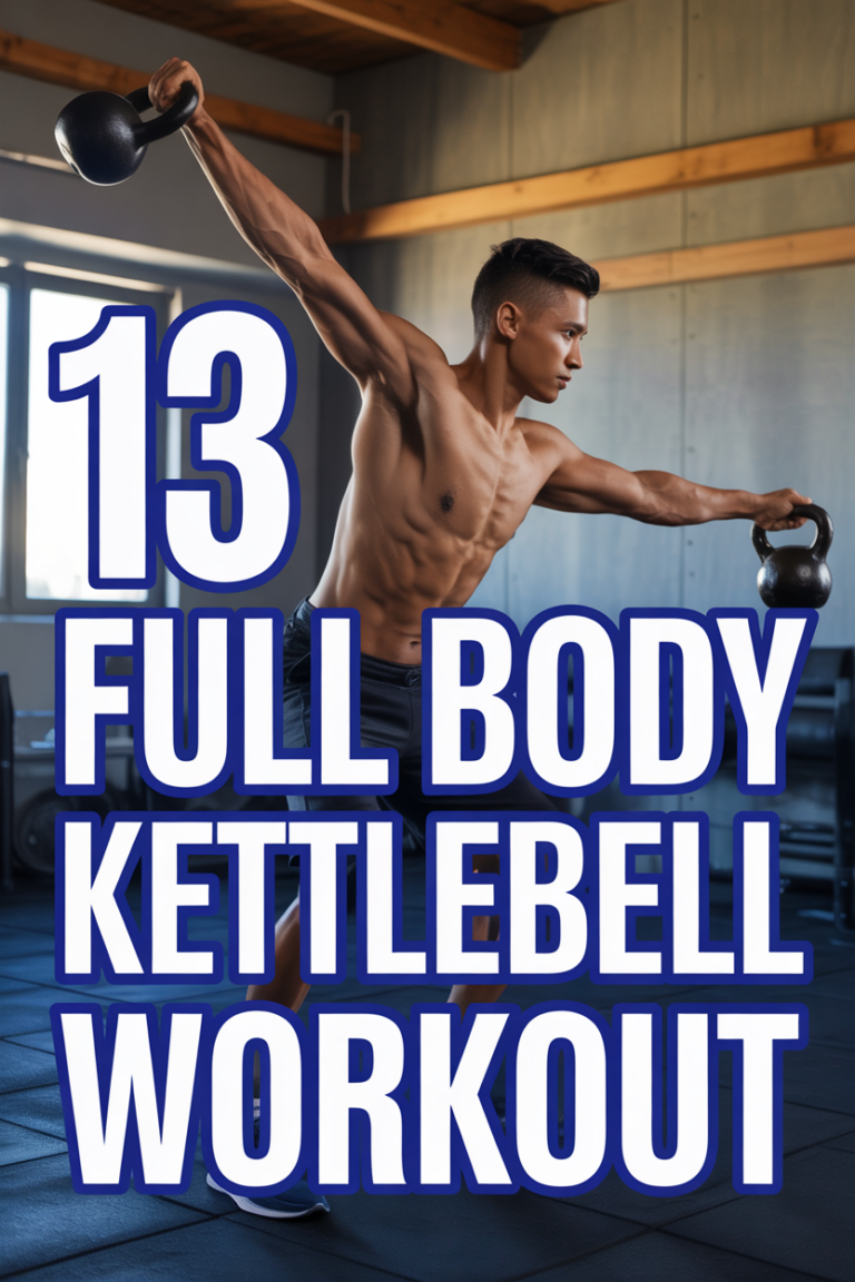 💪 13 Full Body Kettlebell Workout