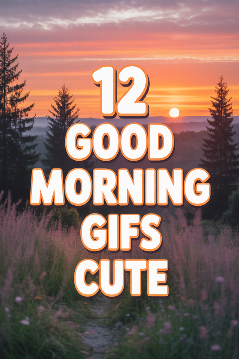 ☀️ 12 Good Morning Gifs Cute