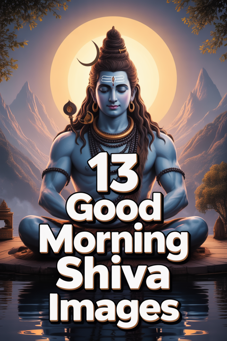 🕉️ 13 Good Morning Shiva Images