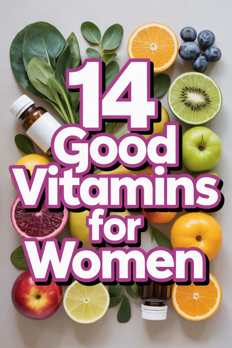 🌸 14 Good Vitamins For Women